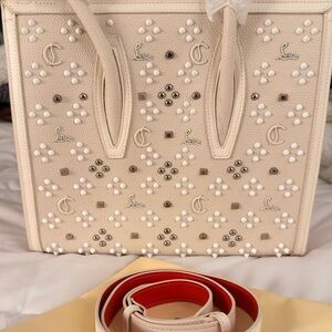 Chic Cream Designer INSPIRED Tote Bag